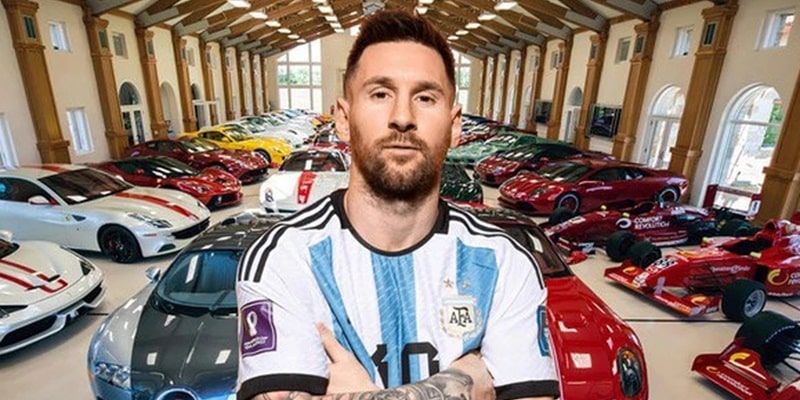 Messi là cầu thủ sở hữu bộ sưu tập xe hơi vô cùng đồ sộ